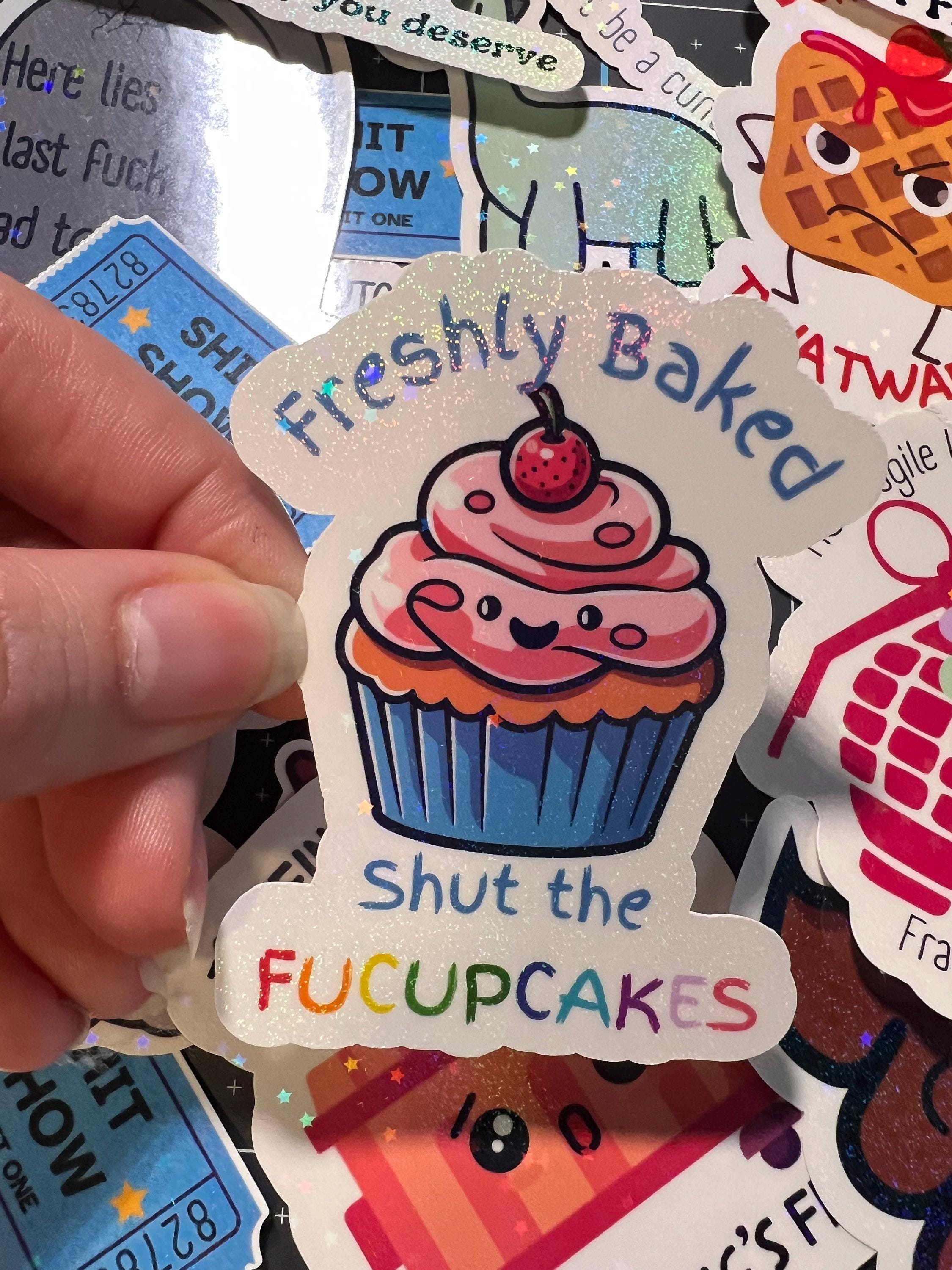 Funny NSFW Adult Humor Stickers - Cursing Stickers for Adults - 15 Pack