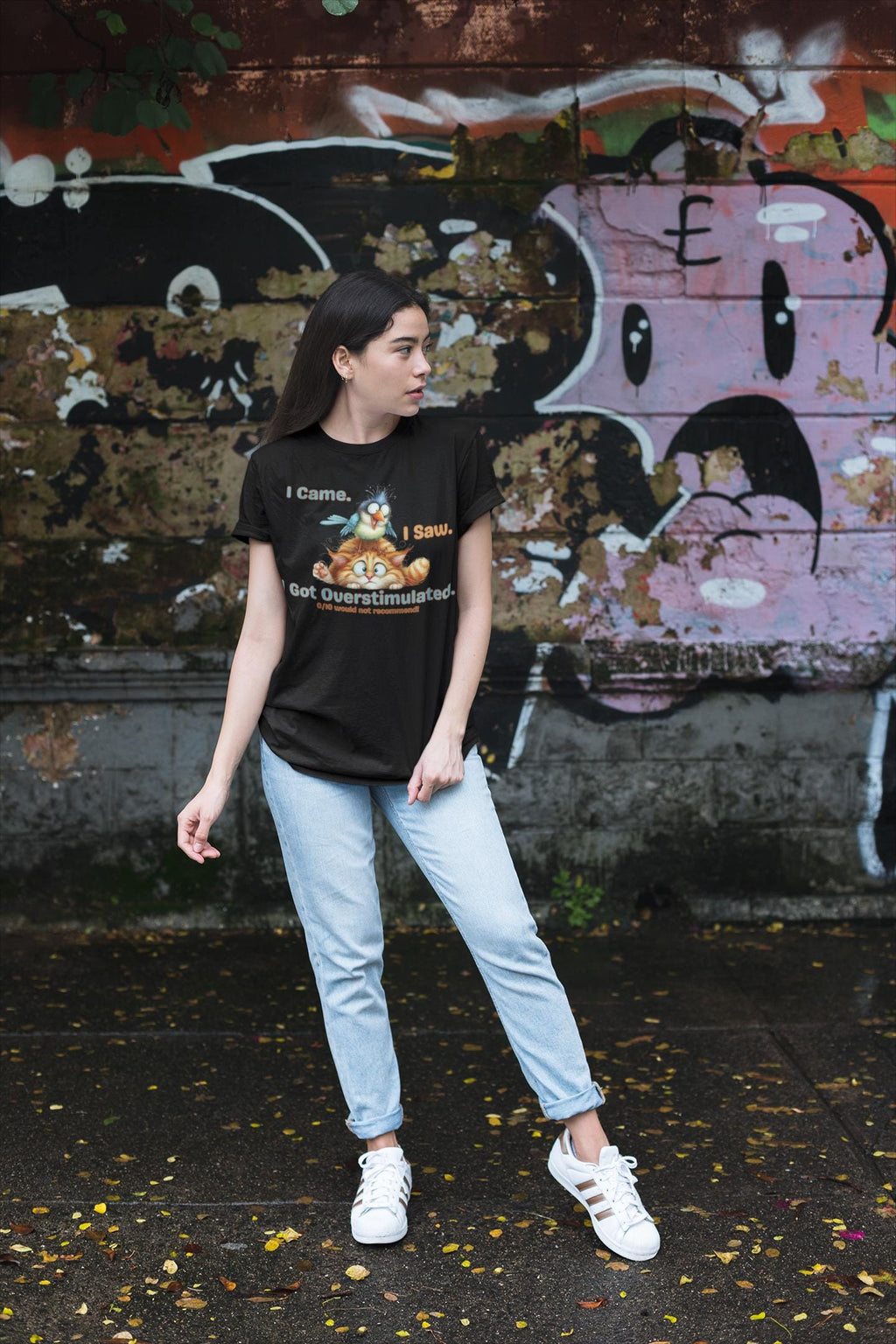 Overstimulated  Shirt, Mental Health Tee, Anxiety Humor, ADHD Shirt