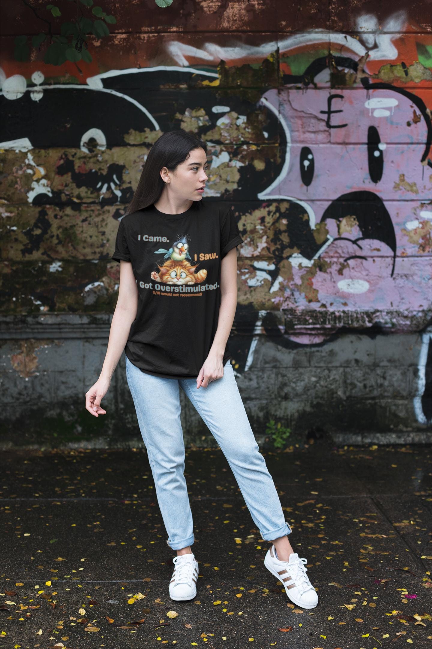 Overstimulated  Shirt, Mental Health Tee, Anxiety Humor, ADHD Shirt