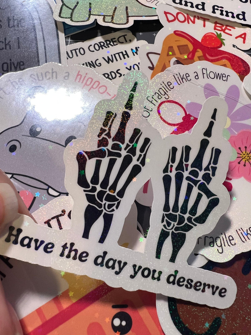 Adult Humor Stickers - Cursing Stickers for Adults - 15 Pack