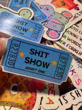 Funny NSFW Adult Humor Stickers - Cursing Stickers for Adults - 15 Pack