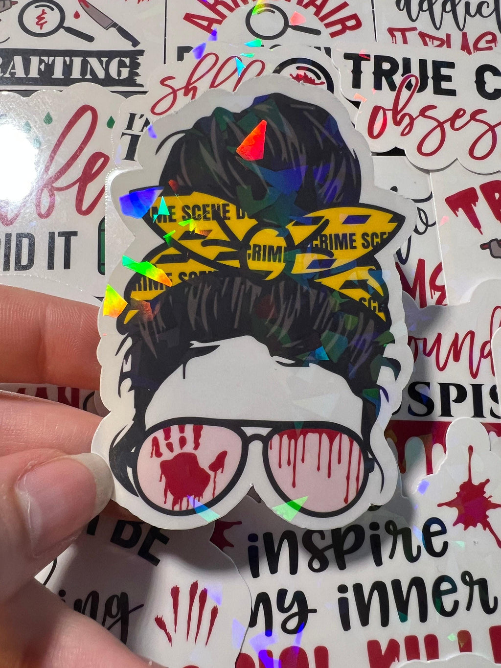True Crime Sticker Pack - 20 Stickers
