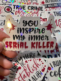 True Crime Sticker Pack - 20 Stickers